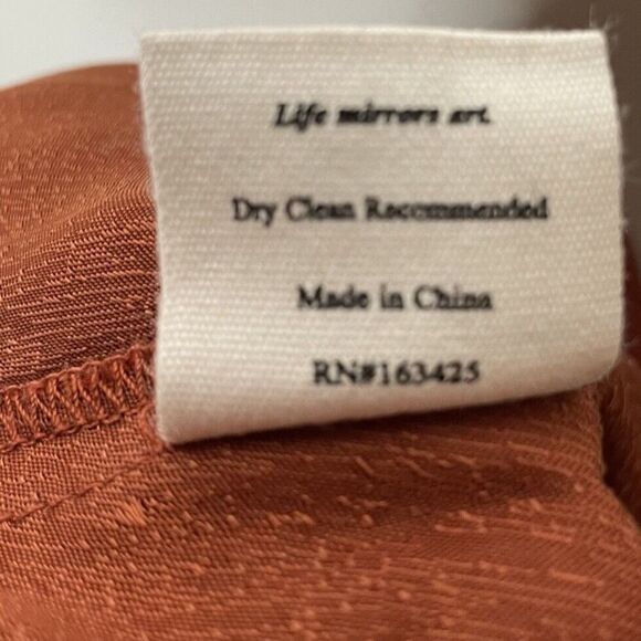 UNTITLED IN MOTION Satin Pants Women Small Brown Wide Leg Pajama Suiting - Picture 16 of 16